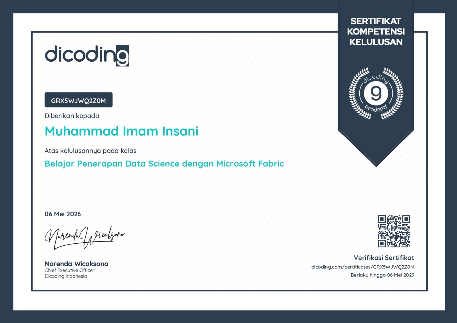 Belajar Penerapan Data Science dengan Microsoft Fabric